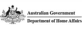 Australian Government Department of Home Affairs logo