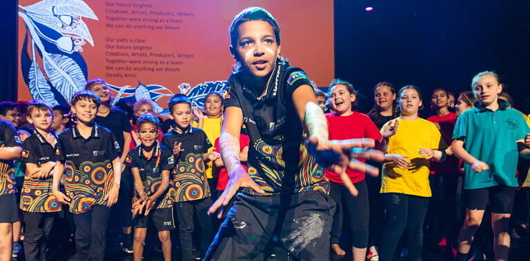 Primary School students perform in Deadly Arts Concert