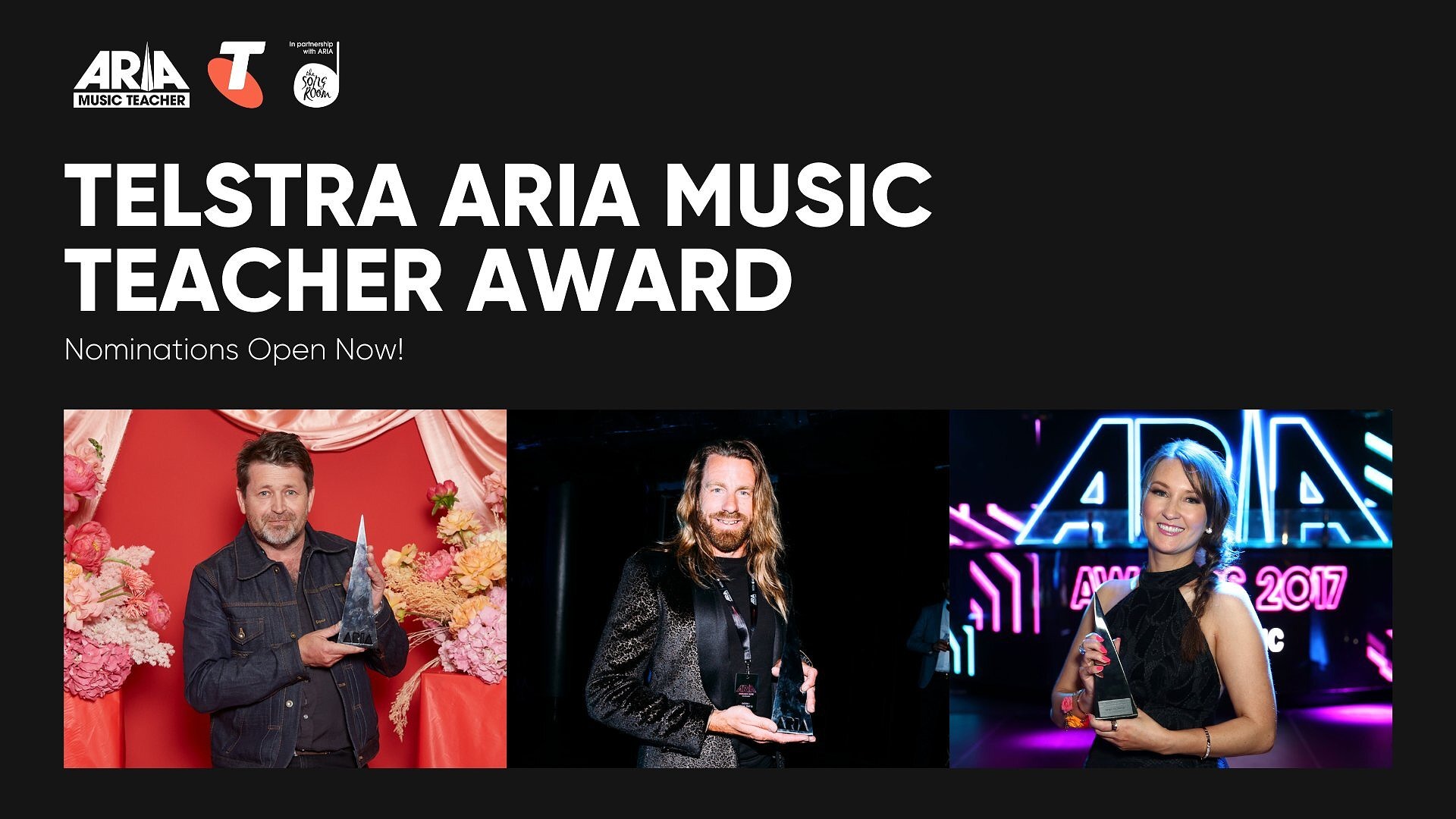 Telstra ARIA Music Teacher Award Nominations now open