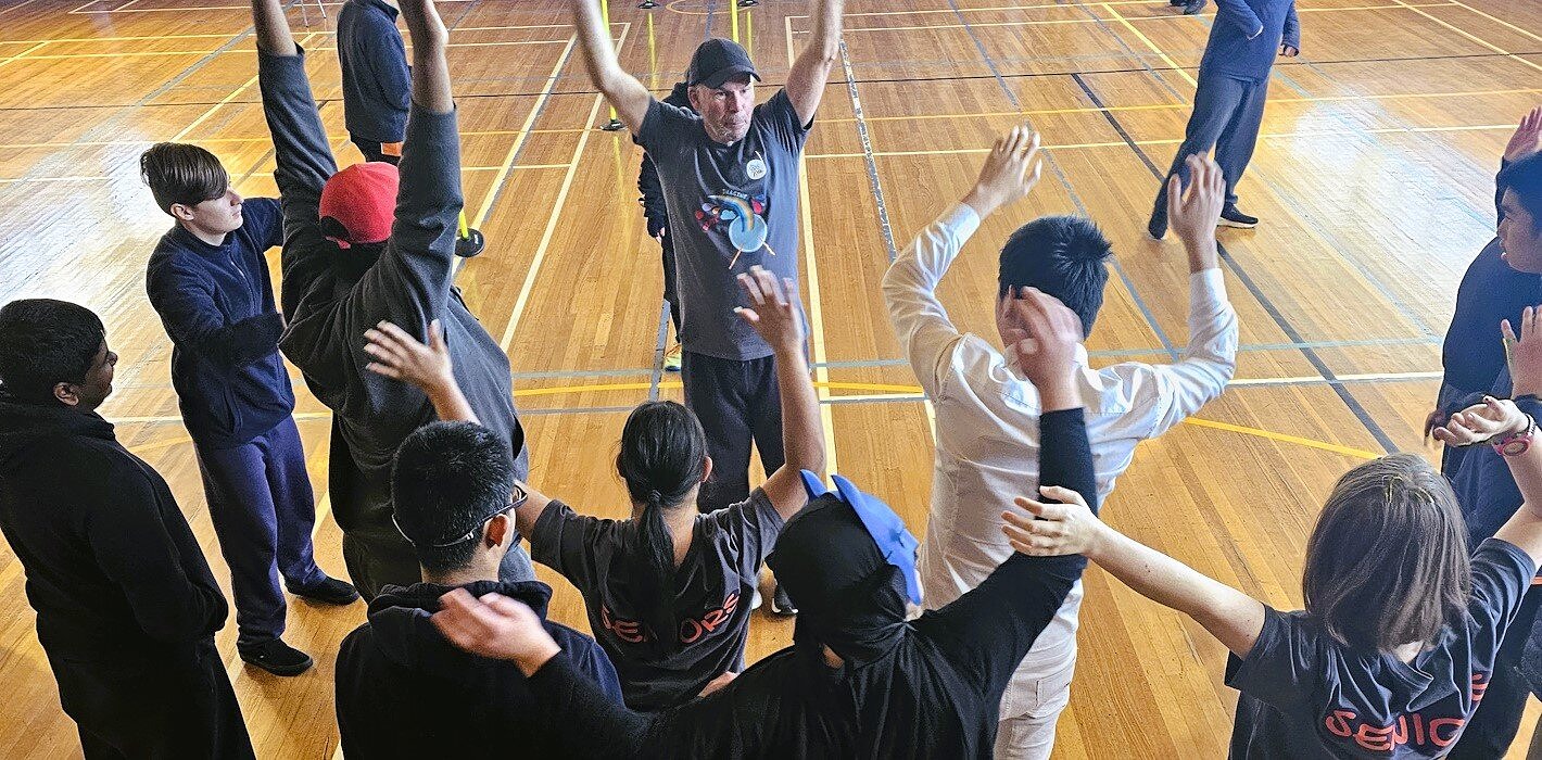 The Song Room Teaching Artist delivers an Arts and Wellbeing program from the Schools Mental Health Menu to Springvale Park Special Development School