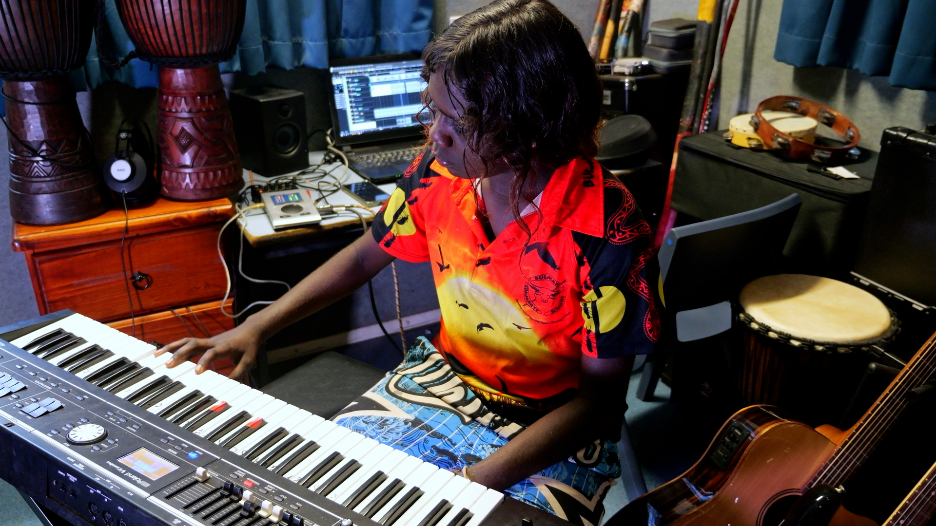 Bulman School students in The Song Room Music program