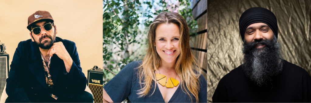 The Song Room ambassadors, trials, Ali McGregor and L FRESH The LION.